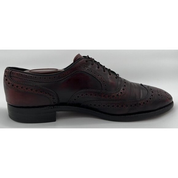 Allen Edmonds McAllister Burgundy Leather Brogue Oxford Dress Shoes Size 9D main image 6